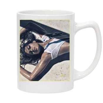 Eva Mendes 14oz White Statesman Mug