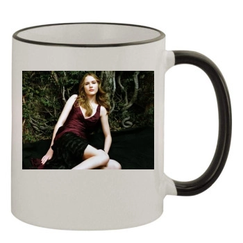 Evan Rachel Wood 11oz Colored Rim & Handle Mug