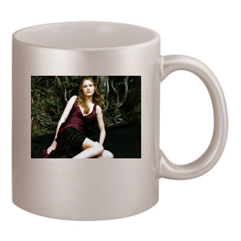 Evan Rachel Wood 11oz Metallic Silver Mug