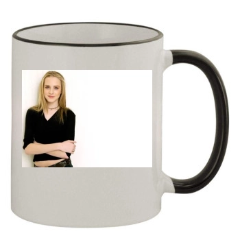 Evan Rachel Wood 11oz Colored Rim & Handle Mug