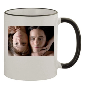 Jared Leto 11oz Colored Rim & Handle Mug