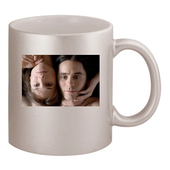 Jared Leto 11oz Metallic Silver Mug