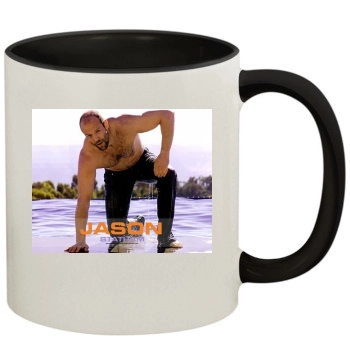 Jason Statham 11oz Colored Inner & Handle Mug