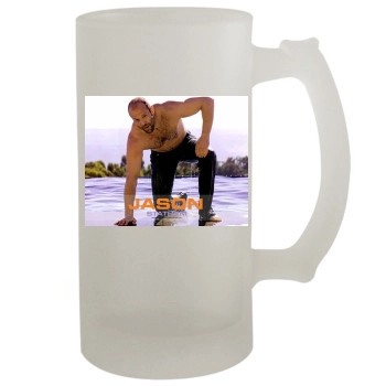 Jason Statham 16oz Frosted Beer Stein