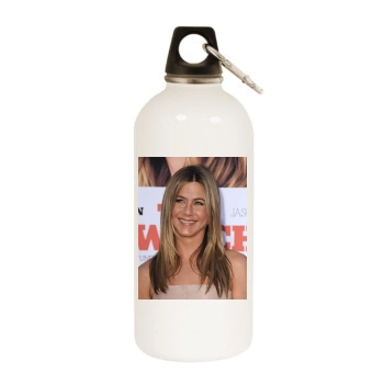 Jennifer Aniston White Water Bottle With Carabiner