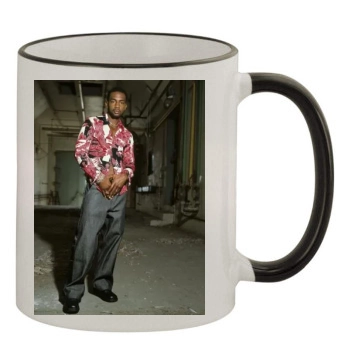 Bill Bellamy 11oz Colored Rim & Handle Mug