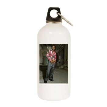 Bill Bellamy White Water Bottle With Carabiner
