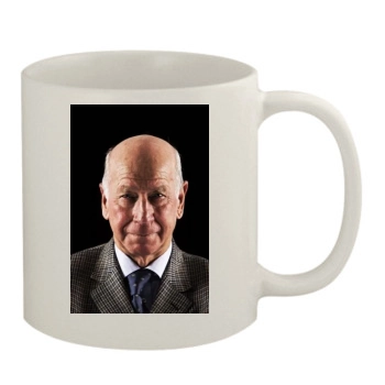 Bobby Charlton 11oz White Mug