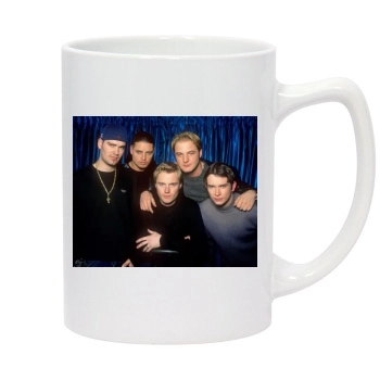 Boyzone 14oz White Statesman Mug