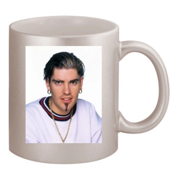 Boyzone 11oz Metallic Silver Mug