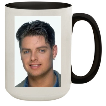 Boyzone 15oz Colored Inner & Handle Mug