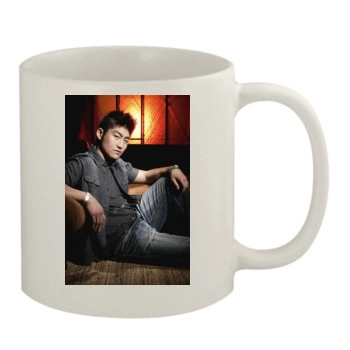 Brian Tee 11oz White Mug