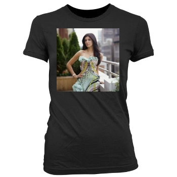 Brittny Gastineau Women's Junior Cut Crewneck T-Shirt