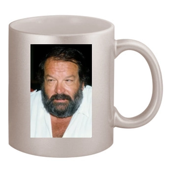 Bud Spencer 11oz Metallic Silver Mug