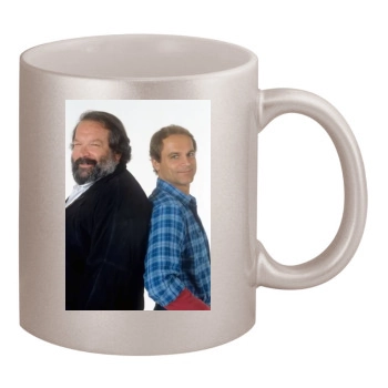 Bud Spencer 11oz Metallic Silver Mug