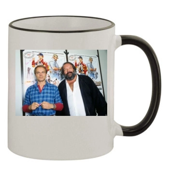 Bud Spencer 11oz Colored Rim & Handle Mug