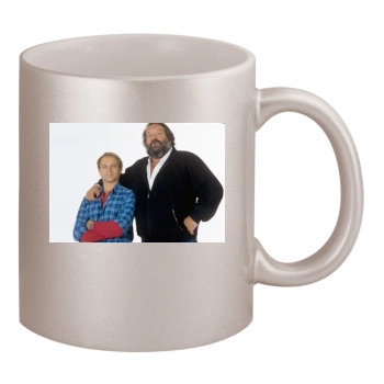 Bud Spencer 11oz Metallic Silver Mug