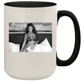 Carissa Rosario 15oz Colored Inner & Handle Mug