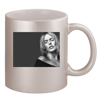 Patsy Kensit 11oz Metallic Silver Mug