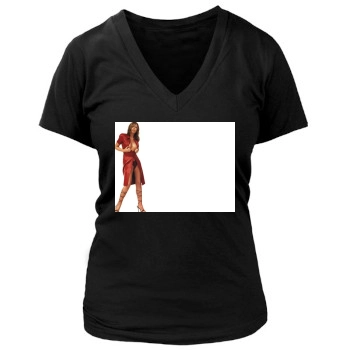 Patsy Kensit Women's Deep V-Neck TShirt