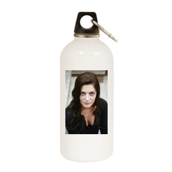 Chiara Mastroianni White Water Bottle With Carabiner