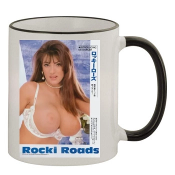 Rocki Roads 11oz Colored Rim & Handle Mug