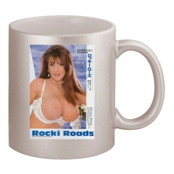 Rocki Roads 11oz Metallic Silver Mug