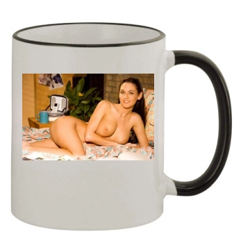 Whitney Leigh 11oz Colored Rim & Handle Mug