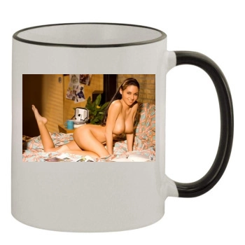 Whitney Leigh 11oz Colored Rim & Handle Mug