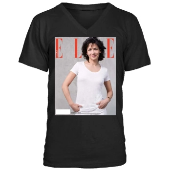 Sophie Marceau Men's V-Neck T-Shirt