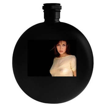 Sophie Marceau Round Flask