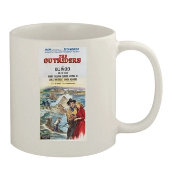 The Outriders (1950) 11oz White Mug