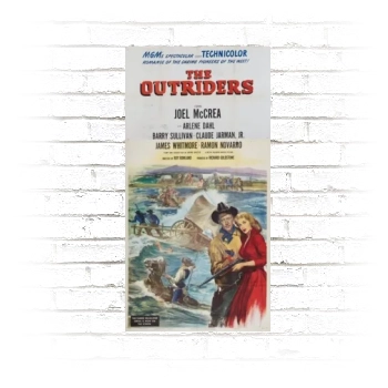 The Outriders (1950) Poster
