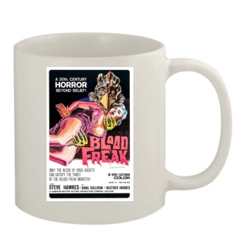 Blood Freak (1972) 11oz White Mug