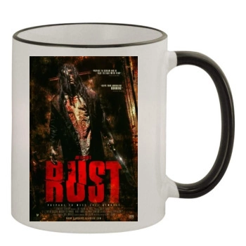 Rust (2015) 11oz Colored Rim & Handle Mug