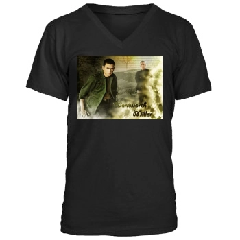 Wentworth Miller Men's V-Neck T-Shirt