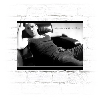 Wentworth Miller Metal Wall Art