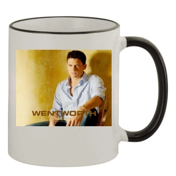 Wentworth Miller 11oz Colored Rim & Handle Mug