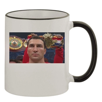 Wladimir Klitschko 11oz Colored Rim & Handle Mug