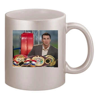 Wladimir Klitschko 11oz Metallic Silver Mug