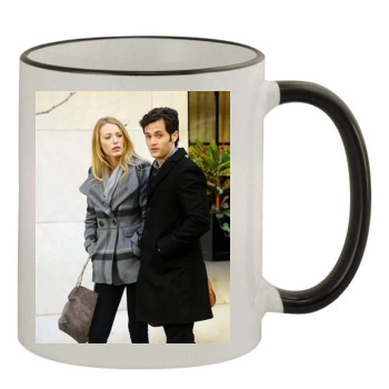 Blake Lively 11oz Colored Rim & Handle Mug