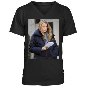 Blake Lively Men's V-Neck T-Shirt