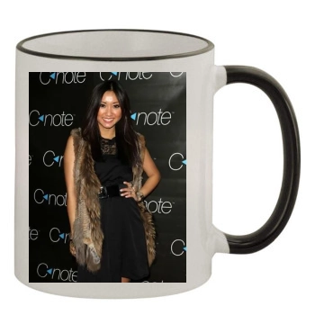 Brenda Song 11oz Colored Rim & Handle Mug