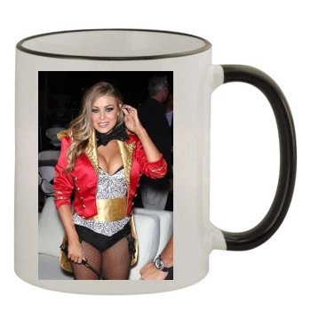 Carmen Electra 11oz Colored Rim & Handle Mug