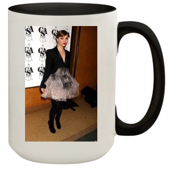 Christina Ricci 15oz Colored Inner & Handle Mug