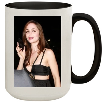 Eliza Dushku 15oz Colored Inner & Handle Mug