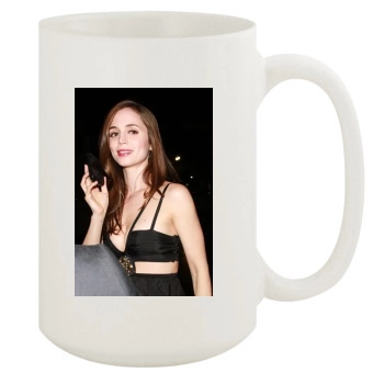 Eliza Dushku 15oz White Mug