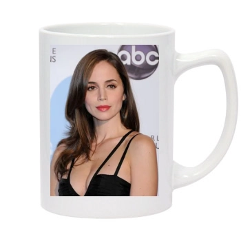 Eliza Dushku 14oz White Statesman Mug