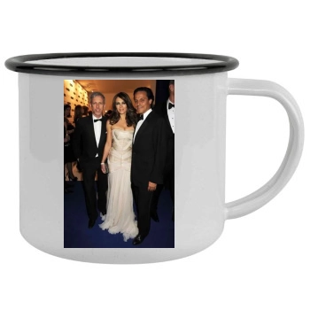 Elizabeth Hurley Camping Mug