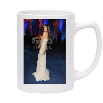 Elizabeth Hurley 14oz White Statesman Mug